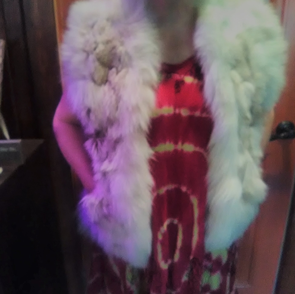 Real Rabbit Fur Vest - Picture 3 of 4
